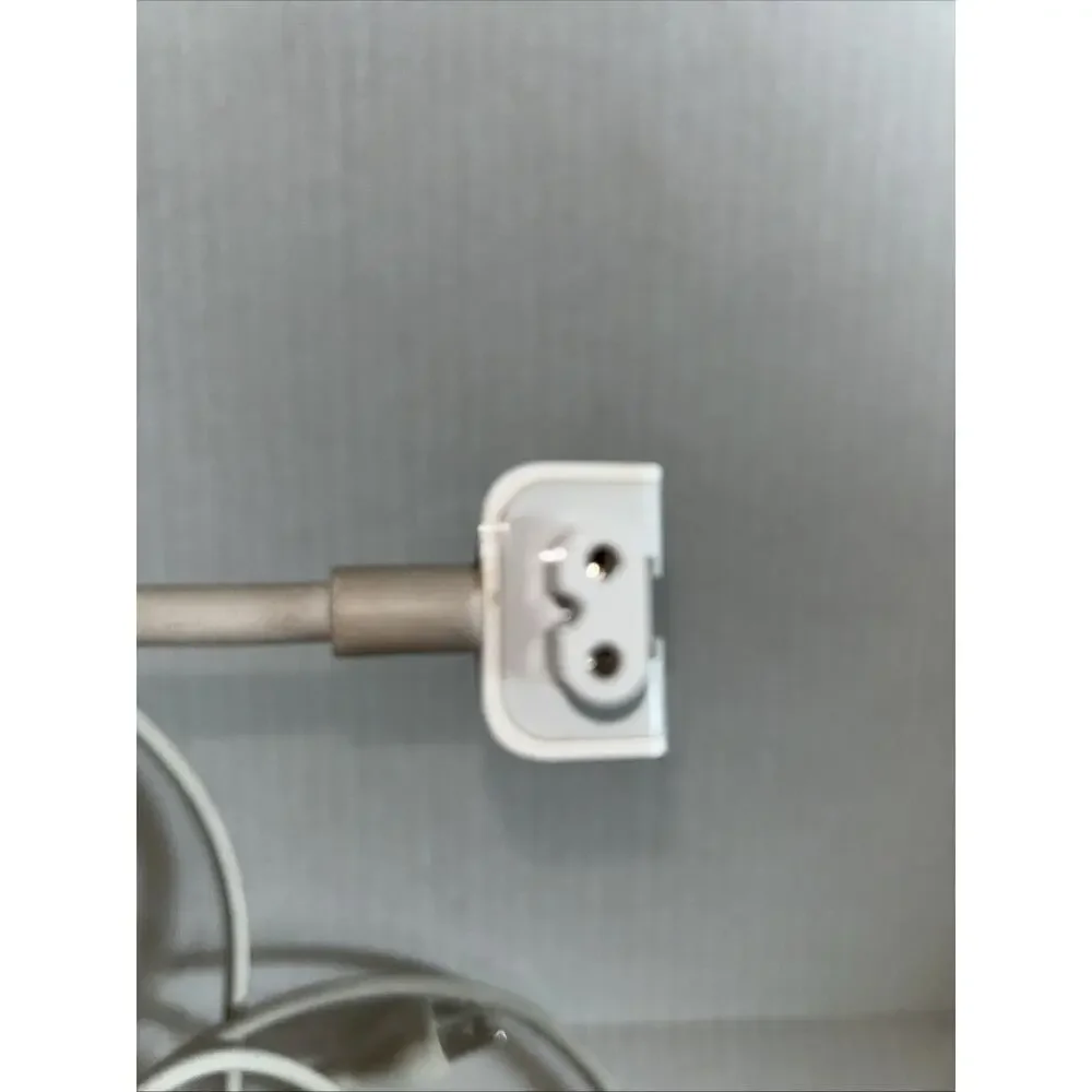 2 OEM Apple Macbook Charger Volex APC7H Power Cord Charging Extender Cable White